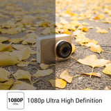 YI Smart Dash Cam, 2.7" Screen 1080P60 Full HD 165 Wide Angle Front Dashboard Camera Car DVR Vehicle Recorder with ADAS, G-Sensor - Grey