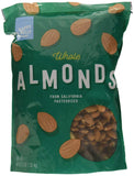 Amazon Brand - Happy Belly Whole Raw Almonds, 48 Ounce