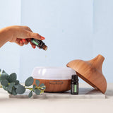 Ultimate Aromatherapy Diffuser & Essential Oil Set - Ultrasonic Diffuser & Top 10 Essential Oils - 300ml Diffuser