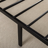 Zinus Abel 14 Inch Metal Platform Bed Frame with Steel Slat Support, Mattress Foundation, Twin