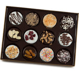 Barnett's Chocolate Cookies Gift Basket, Gourmet Christmas Holiday Corporate Food Gifts in Elegant Box