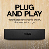 Seagate Portable 4TB External Hard Drive HDD – USB 3.0 for PC Laptop and Mac (STGX4000400)