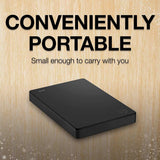 Seagate Portable 2TB External Hard Drive Portable HDD – USB 3.0 for PC Laptop and Mac (STGX2000400)