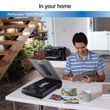 Epson Perfection V550 Color Photo, Image, Film, Negative & Document Scanner with 6400 dpi (Renewed)