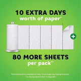 Bounty Quick-Size Paper Towels, White, Family Rolls, 16 Count (Equal to 40 Regular Rolls)