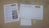 ABS Plastic Sheet 3-pack 12" X 24" X 0.0625" (1/16") with Resource Kit for VEX Robotics Teams
