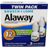 Alaway Antihistamine Eye Drops, 0.34 fl oz (Pack of 2)