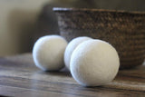 Wool Dryer Balls by Smart Sheep 6-Pack, XL Premium Reusable Natural Fabric Softener