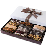 Barnett's Gourmet Chocolate Biscotti Gift Basket, Christmas Holiday Him & Her Cookie Gifts