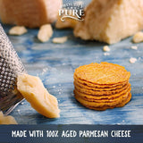 Proudly Pure Keto Friendly Parmesan Cheese Crisps Low Carb Snacks, Healthy Diet Food Crackers 100% Natural Aged Cheesy Parm  (Variety Pack, 3 Pack)